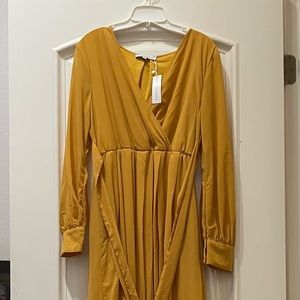 Brand New Mustard color long Dress